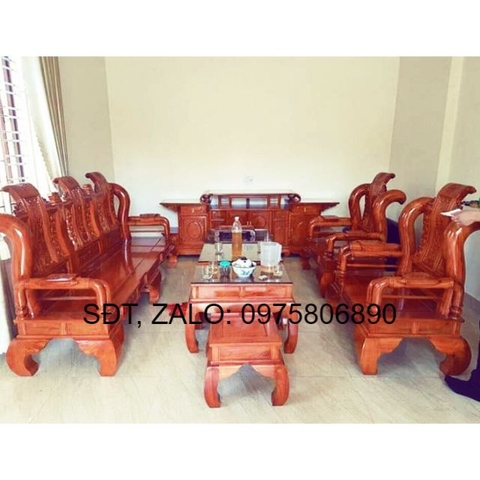 Bộ bàn ghế Tần Thủy Hoàng gỗ gụ. giá đã bao gồm phí ship