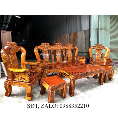 Bộ bàn ghế salon phòng khách sang trọng, giá rẻ