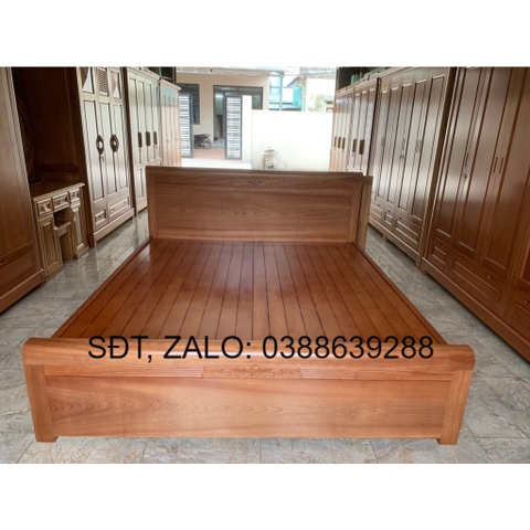 giường ngủ gỗ hương giá thật