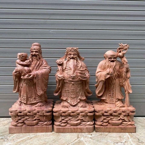 Tượng Tam Đa Gỗ Hương
