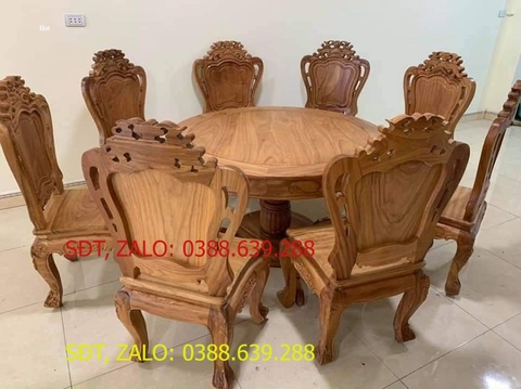 Bộ bàn ghế tần thủy hoàng - Nội thất phòng khách - Đồ Gỗ Bình Long 0388 639 288