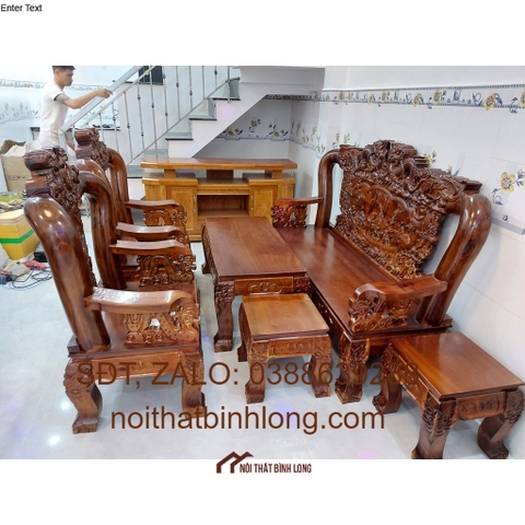 Bộ Salon Gỗ Tay 12 Hương Xám: HCM ĐỒNG NAI BÌNH DƯƠNG
