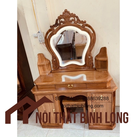 [KV Hà Nội] Bàn Trang Điểm Hương Xám Cao Cấp T02