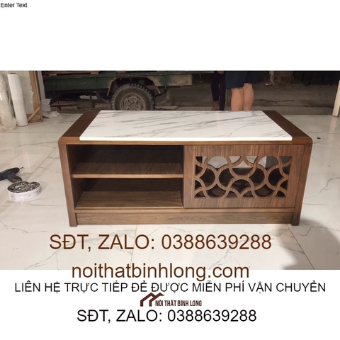 bàn sofa teck óc chó