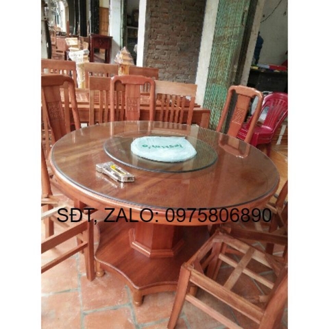 Bàn ăn tròn (hỗ trợ phí vận chuyển toàn Hà Nội) giá đã bao gồm phí ship