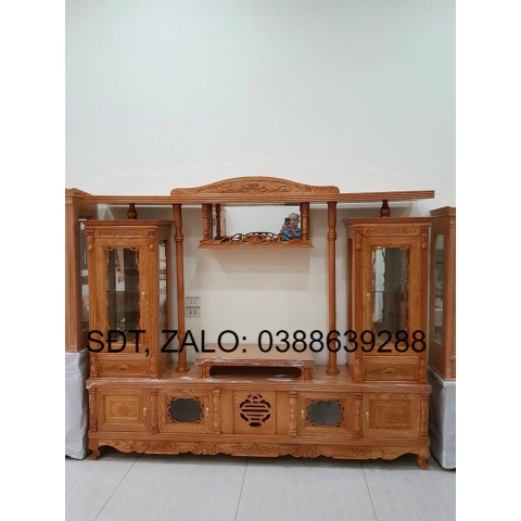 Tủ tivi phòng khách giá thật