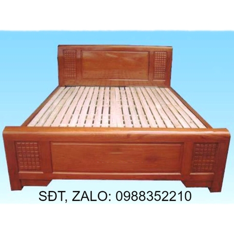 Giường gỗ xoan ngang 1m6 dài 2m
