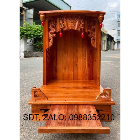 Bàn thờ thần tài ông địa 48 x 68cm - Nội Thất Bình Long
