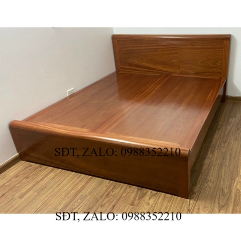 Giường xoan đào 1m6x2m rát phản liền