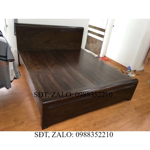 Giường ngủ gỗ óc chó 1m6x2m