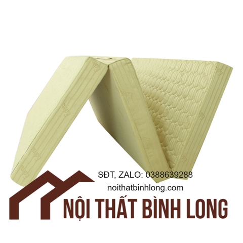 Nệm Bông Ép Gấp 3 Chần Gòn Edena EDCG1615 (160 x 195 x 15 cm) - Màu Ngẫu Nhiên