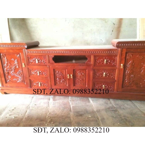 Kệ tivi .gỗ xoan đào