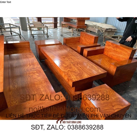 Bộ sofa đối đóng hộp gỗ hương đá, Hàng tuyển vân chọn gỗ kỹ càng, Đẹp Sang trọng cho phòng khác!!!