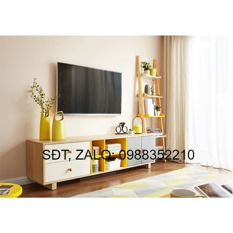 [FREESHIP] Kệ ti vi đứng gỗ công nghiệp tiện dụng (KTV-06)