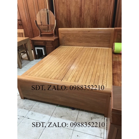 Giường ngủ đinh hương 1m6x2m