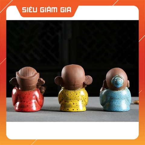 KHUYẾN MÃI LỚN Tượng Tam Đa Phúc Lộc Thọ Gốm Sứ