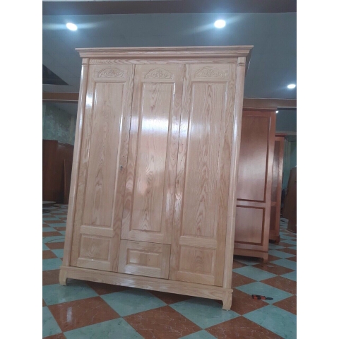 Tủ quần áo  cánh gỗ sồi nga