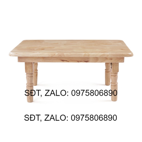 Bàn Trà Chân Tiện (Rộng 60cm x Dài 90cm)