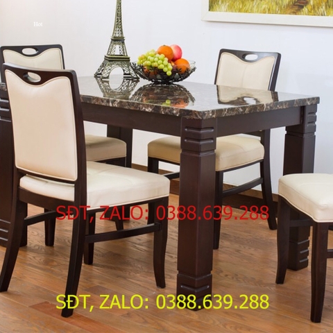 Bộ bàn ghế sofa nhỏ phòng khách gỗ sồi Nga