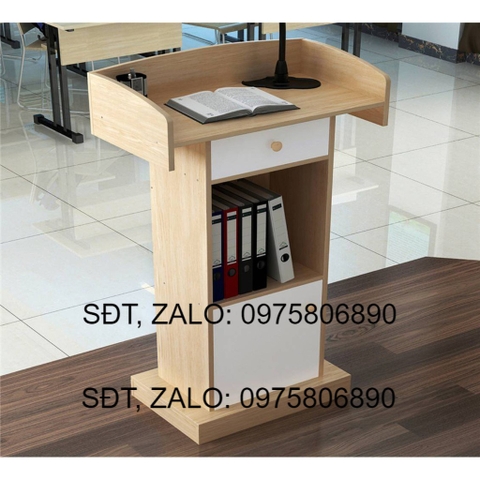 Bục Giảng Dạy Bục Phát Biểu KICO [ BG 1025 ] Gỗ MDF Đa Năng Tiện Dụng Giảng Dạy Hướng Dẫn Mua Sắm Tiếp Tân Khách Hàng