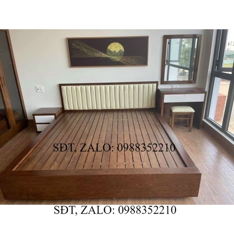 Giường gỗ tự nhiên GG20