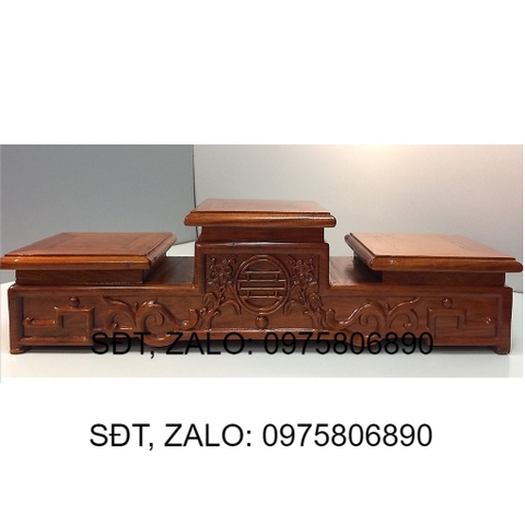 Đế đặt bát nhang 16 - gỗ hương AN1330