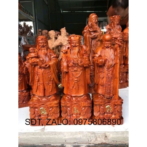 Tượng Tam Đa - Tượng Phúc Lộc Thọ Gỗ Hương