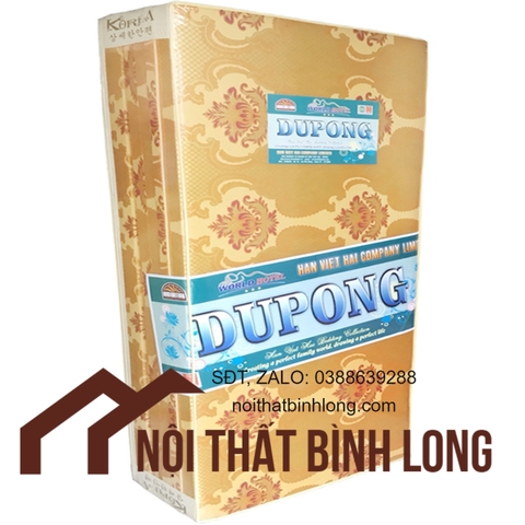 Nệm Bông Ép Hàn Việt Hải Dupong Gấp 3 (1m8x2mx9cm) Giao Màu Ngẫu Nhiên