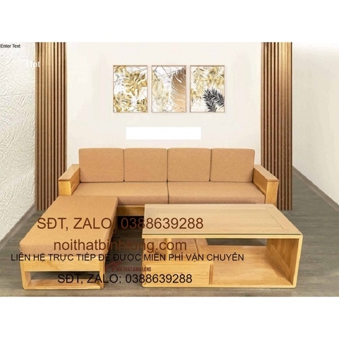 bàn ghế sofa có nệm