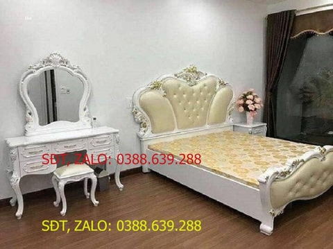 bộ bàn ghế âu á chương cuốn thư - Đồ Gỗ Bình Long 0388639288