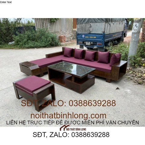 Bộ sofa góc gỗ sồi Nga, phòng khách không gian hiện đại. Full đệm gối Hàng siêu Vip 2021.Liên hệ shop để xem và đặt hàng