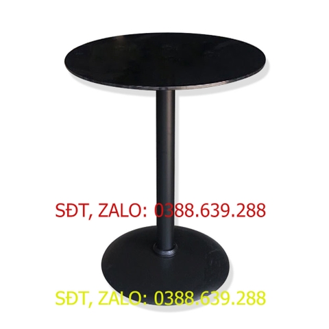 [Freeship] Bàn bar Ambra mặt tròn BÌNH LONG kích thước [600 x 600 x 1000 mm] tùy chọn kiểu cách