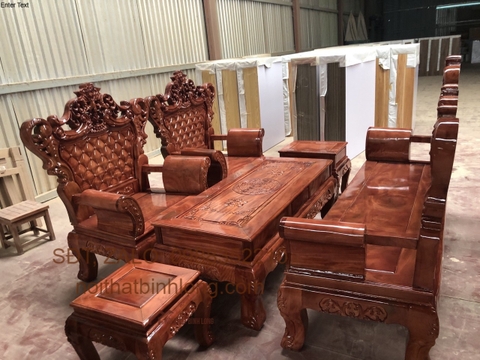 Bô ghê Hoang Gia gỗ lim