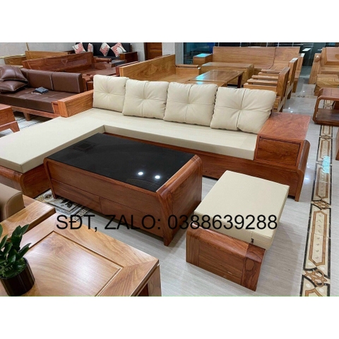 sofa góc phòng khách giá thật