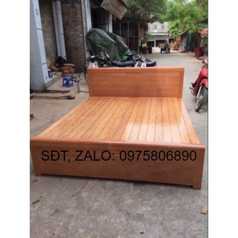 GIƯỜNG NGỦ GỖ SỒI NGA giá đã bao gồm phí ship