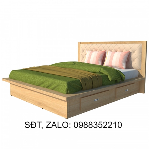 Giường 2 Hộc Kéo FG124 (140cm x 200cm)