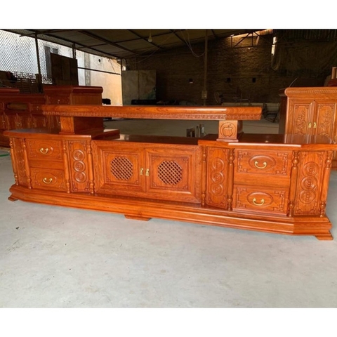 Kệ tivi .gỗ hương đá