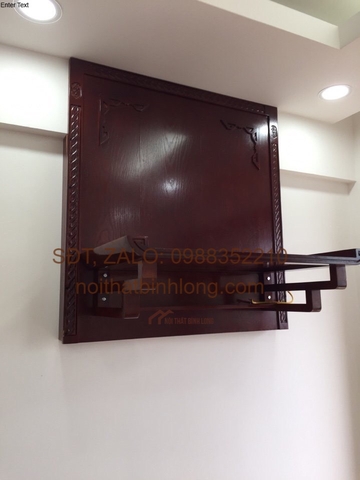 Bàn thờ treo tường hiện đại cho nhà ở , chung cư, kích thước 81cmx48cm miễn phí vận chuyển khu vực miền bắc