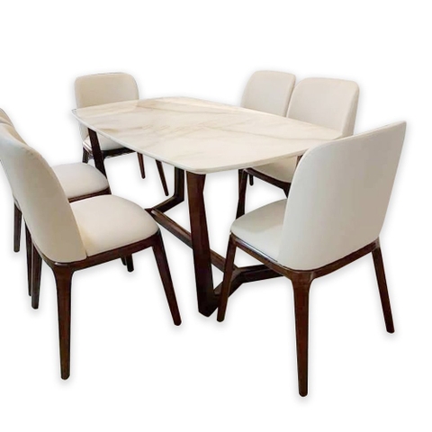 [Freeship][Trả góp 0%] Bộ bàn ăn Concord mặt đá 4-6-8 ghế Grace IBIE tùy chọn số ghế, màu sắc, kiểu cách