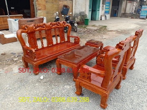 Bộ sofa pháo - Đồ Gỗ Bình Long 0388639288