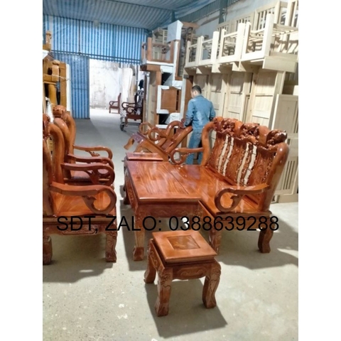 Bô ban ghê phong khach lim giá thật