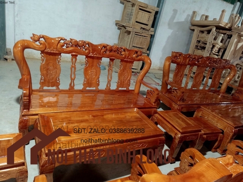 Bàn ghế góc L đẹp