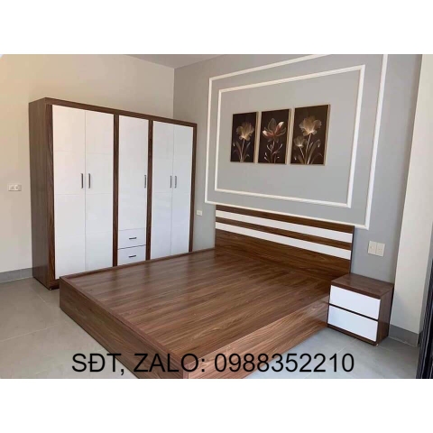Commo Nội Thất Phòng Ngủ: Giường, Tủ Áo, Bàn Phấn, Tab Đầu Giường