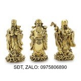 Tượng Tam đa- Phúc Lộc Thọ 19x9cm