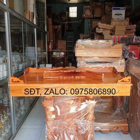 Ban Thơ Treo Tương Gô Xoan Ngang 80cm Gôm 1Bô Ke Đê