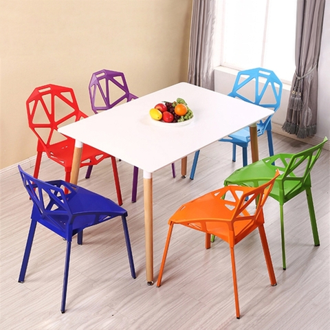 [Freeship][Trả góp 0%] Bộ bàn Veron 4-6 ghế IB136 tùy chọn kích thước, màu sắc