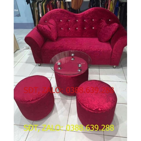 ghế studio, ghế sofa băng dài trọn bộ