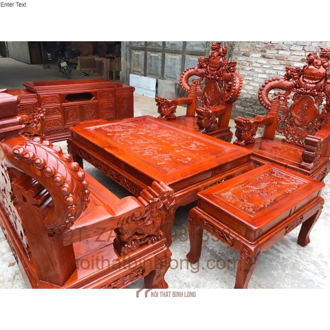 Giường gỗ cẩm 1m6 *2m