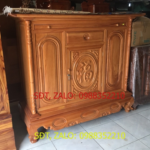 [Trả góp 0%] Tủ thờ gỗ gõ đỏ 1m54 , bàn thờ gia tiên ,tủ thờ , bàn thờ gỗ
