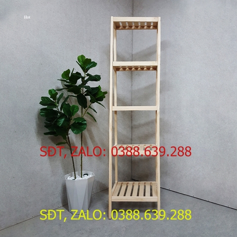 [Freeship] Kệ đa năng Trape 5 tầng BÌNH LONG kích thước [400 x 400 x 1600 mm]